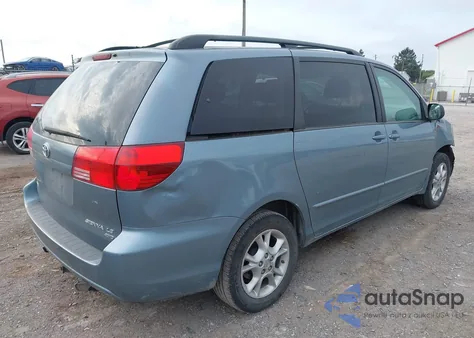 2004 Toyota Sienna Le из США, поврежденный, VIN 5TDBA23C94S004185